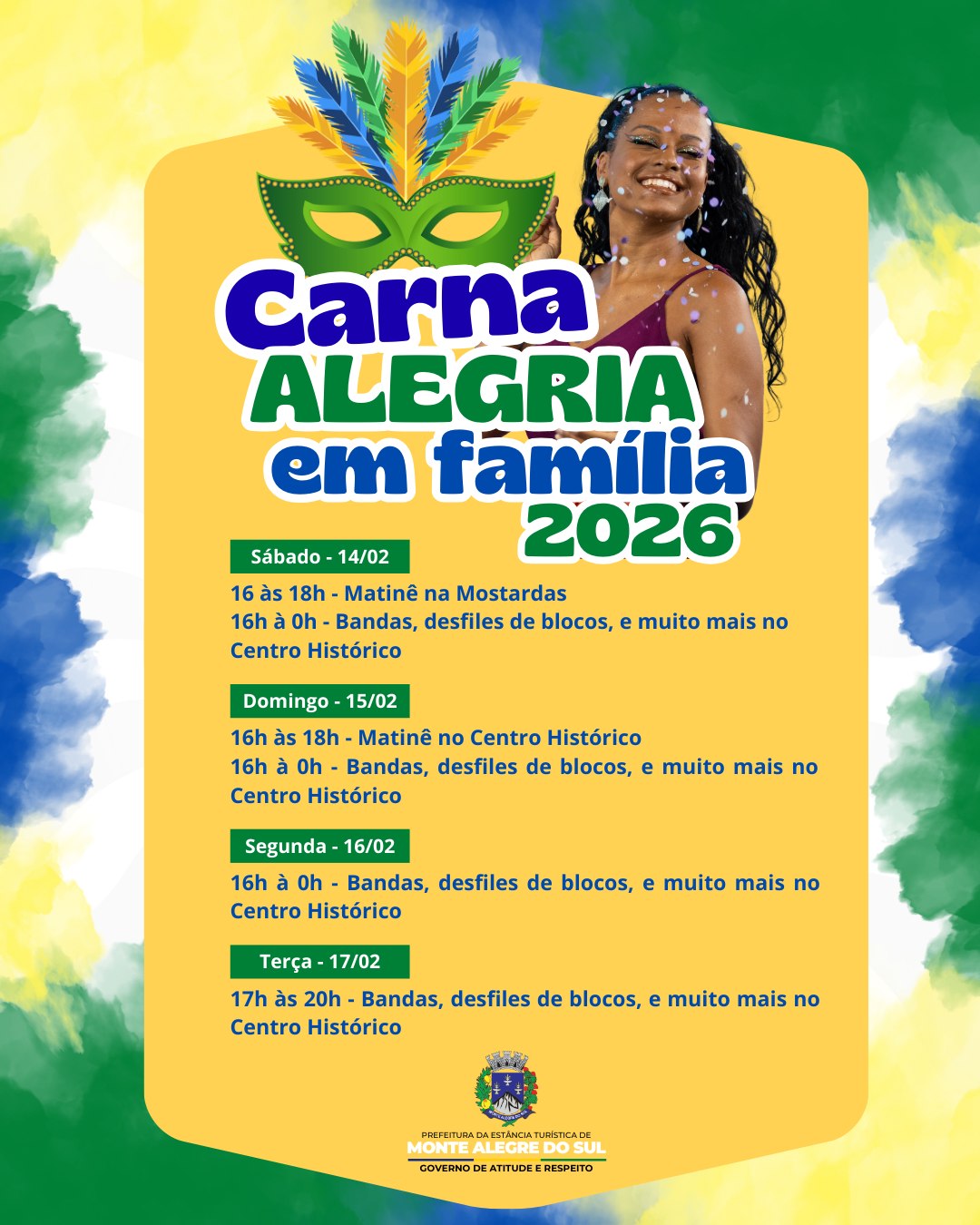 Monte Alegre do Sul - Carnaval Alegria em Família